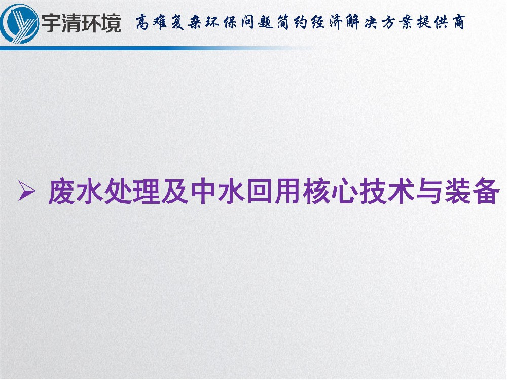 一次生化处理技术